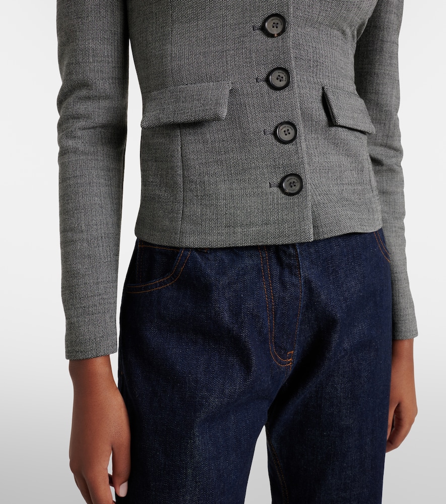  Magda Butrym Magda Butrym Blazer Aus Einem Wollgemisch 
