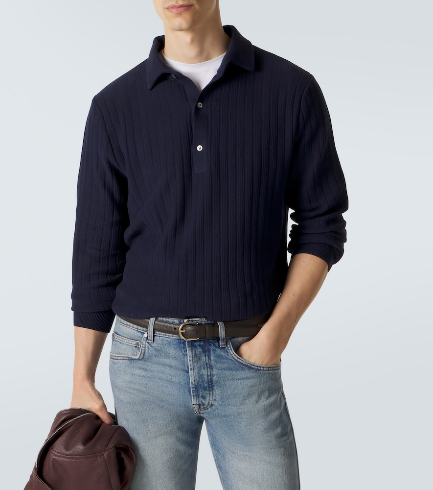  Lardini Lardini Cotton Polo Sweater 