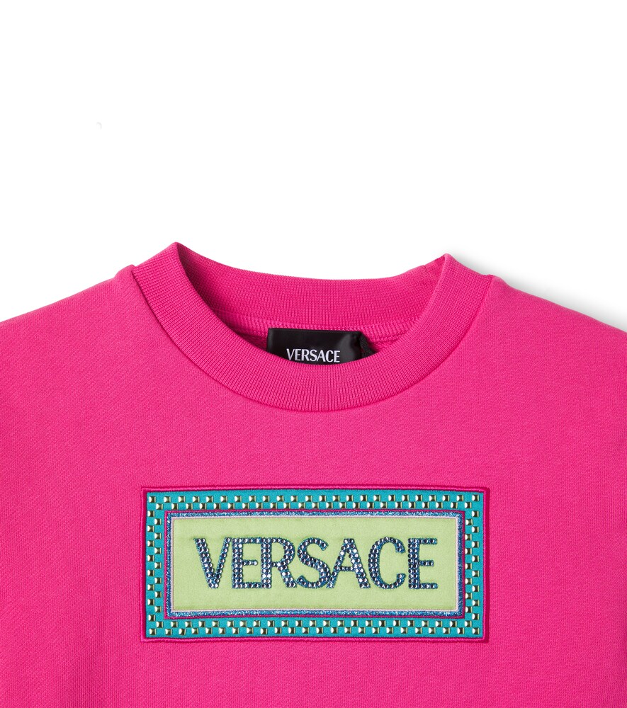  Versace Kids Versace Kids Baby Sweatshirt Aus Baumwoll-jersey 