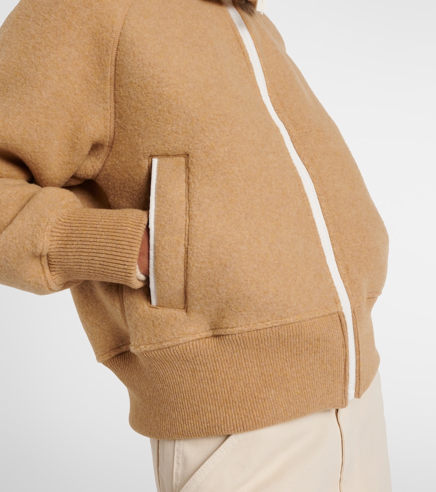  Canada Goose Canada Goose Chilliwack Wool-blend Fleece Bomber Jacket 