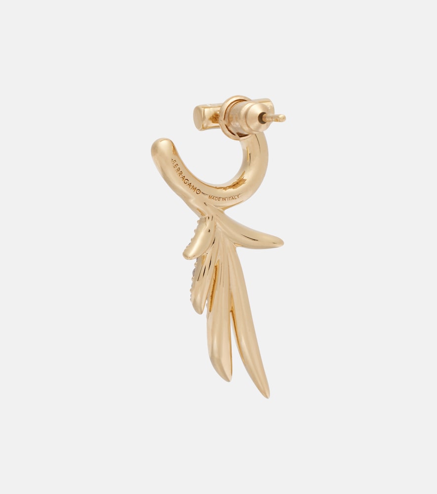  Ferragamo Ferragamo Ohrringe Mit Kristallen 