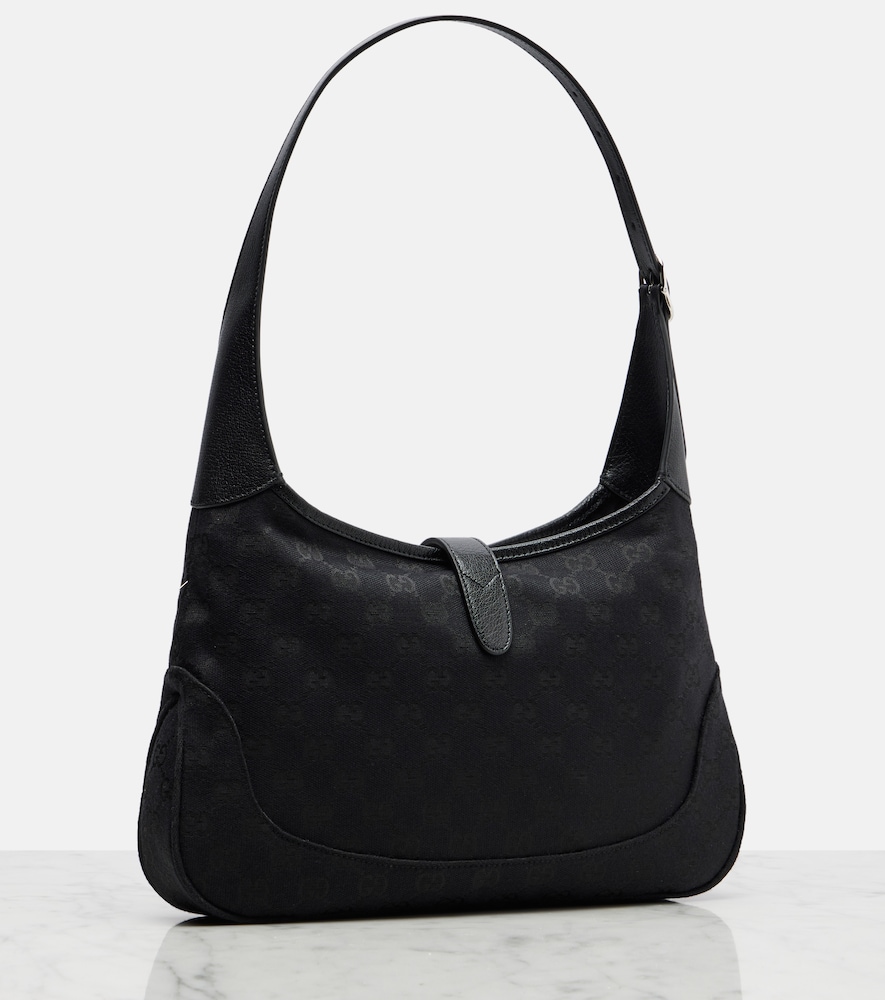 Gucci Jackie 1961 Small Canvas Shoulder Bag