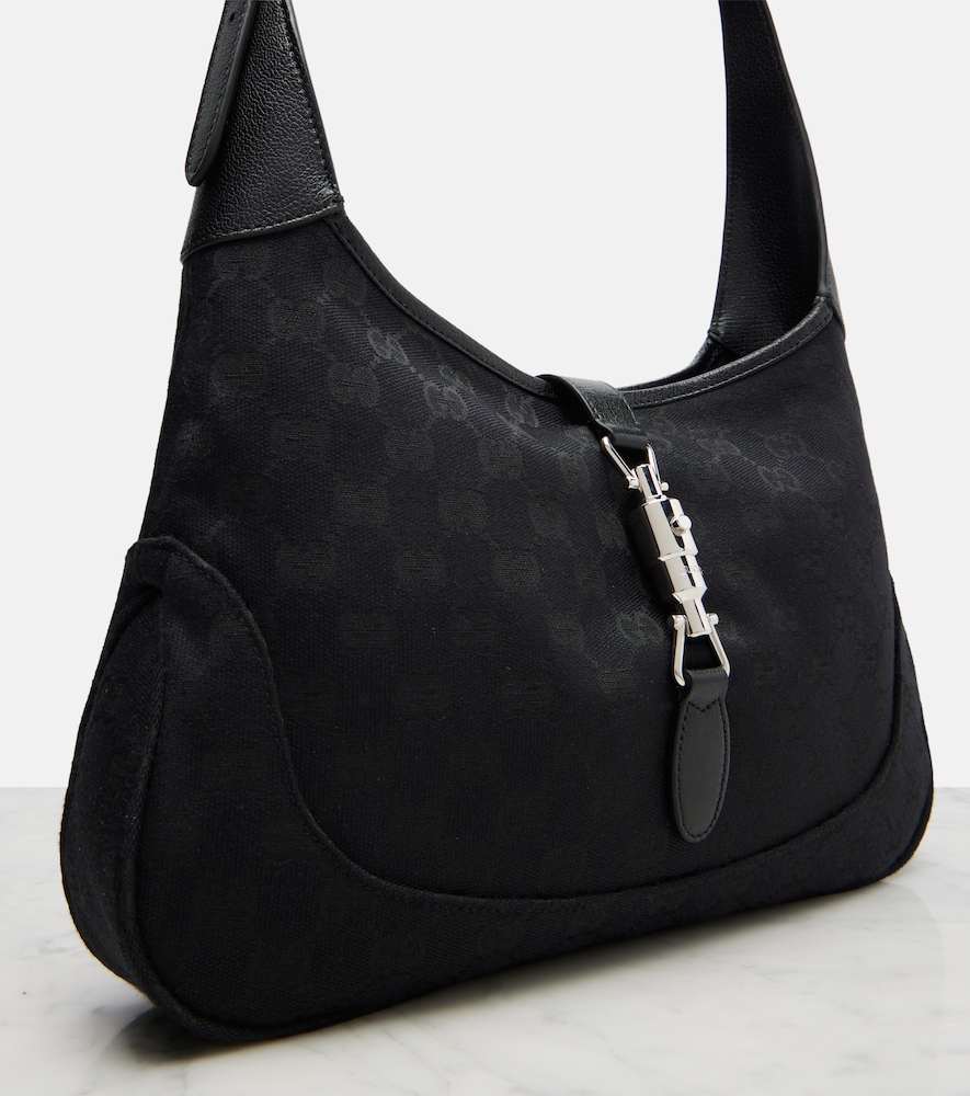 Gucci Jackie 1961 Small Canvas Shoulder Bag