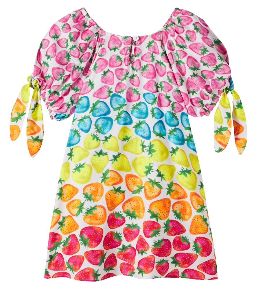  Fabula Fábula Bedrucktes Kleid Morango rainbow 