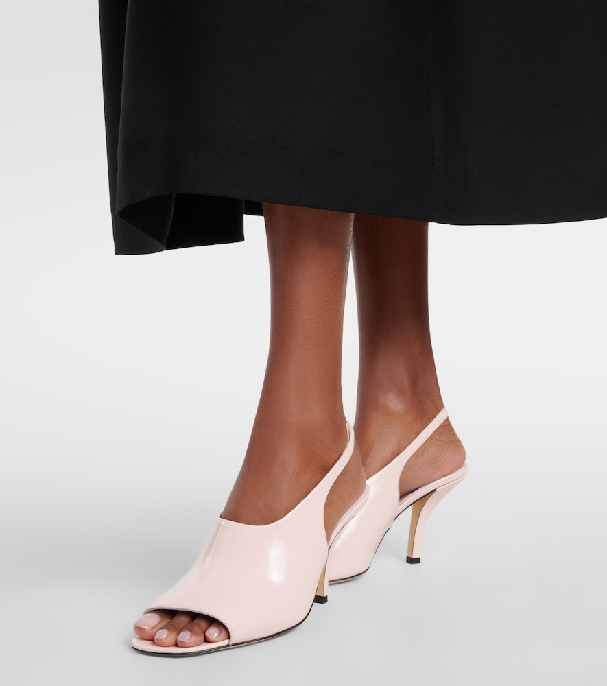 Toteme Leather slingback sandals