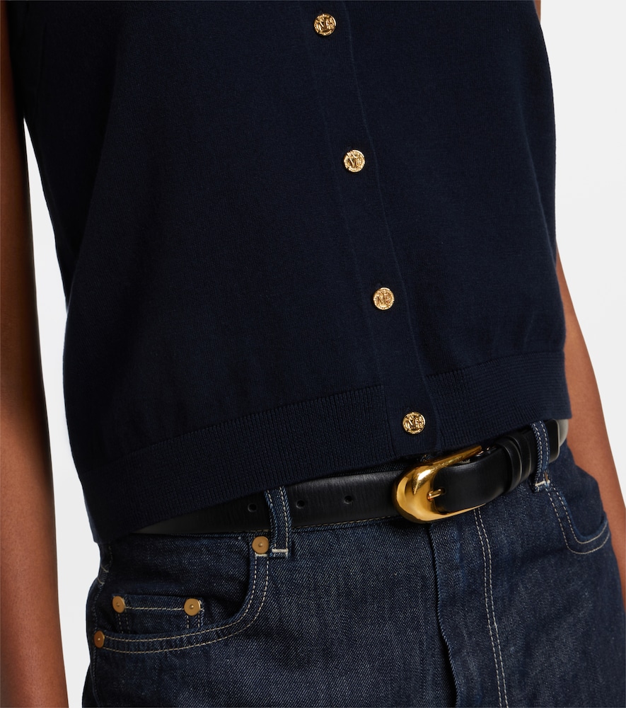  's Max Mara 's Max Mara Cotton And Silk Vest 