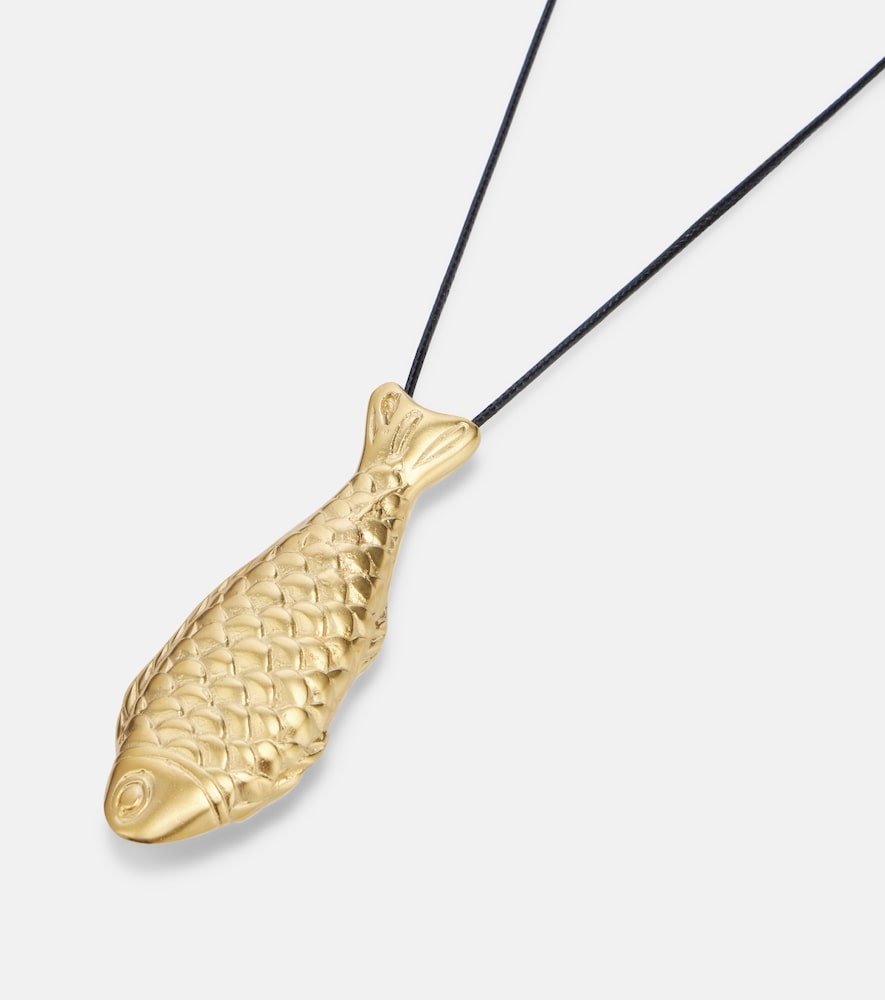  Ysso Ysso Halskette Catch Fish, 24kt Vergoldet 