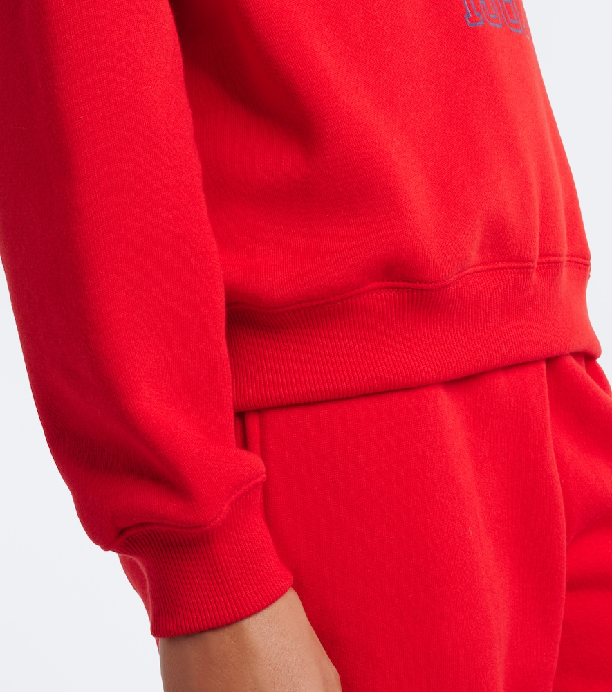 Polo Ralph Lauren Printed Layered Cotton-Blend Sweatshirt