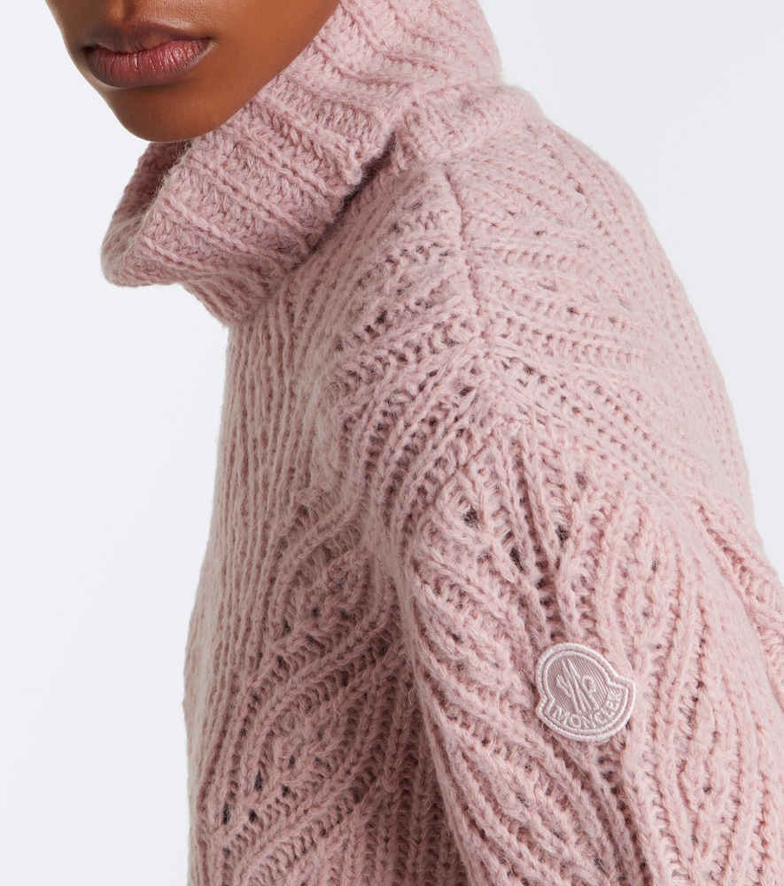 Wool, Alpaca, And Cashmere Turtleneck Sweater