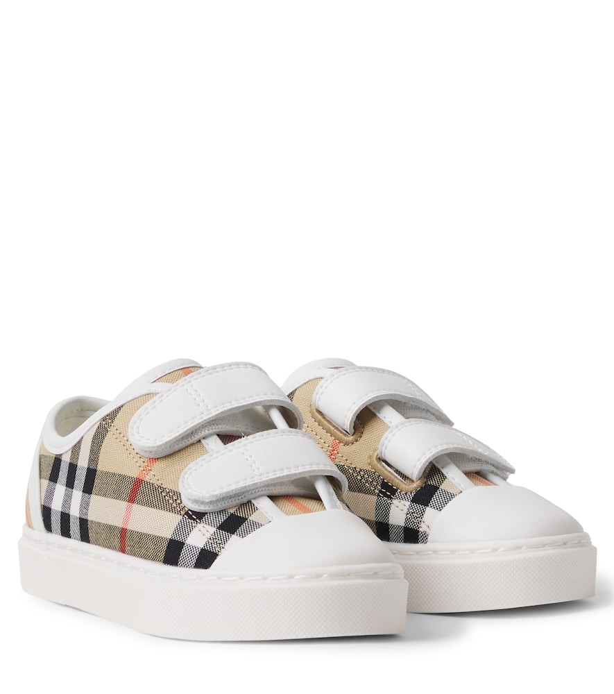 Sneakers Burberry Check aus Canvas