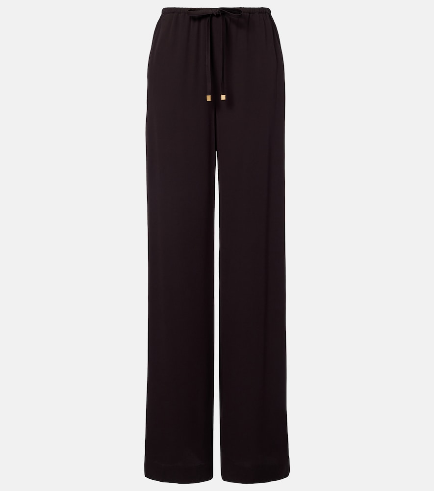 Pantaloni a gamba larga in jersey