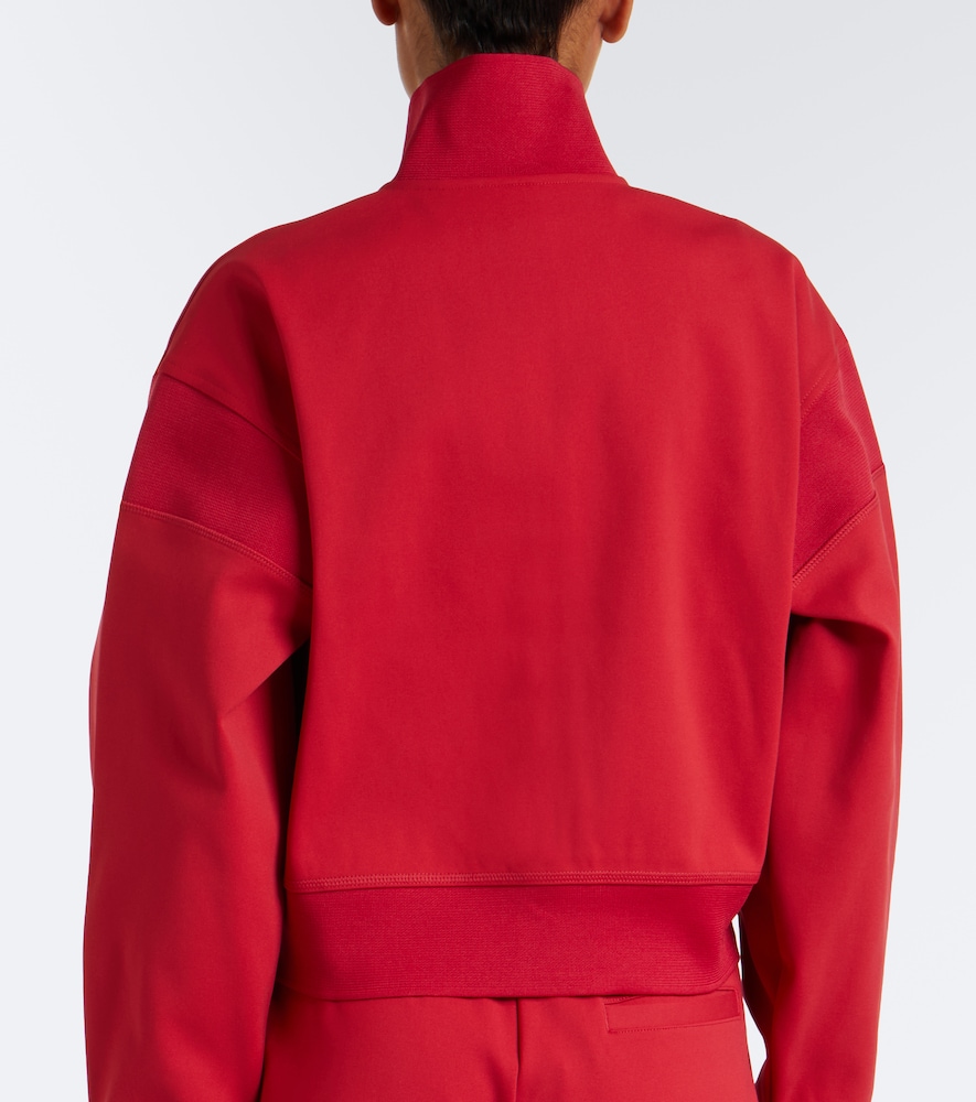 By Stella Mccartney Logo Zip-Up Sweatshirt