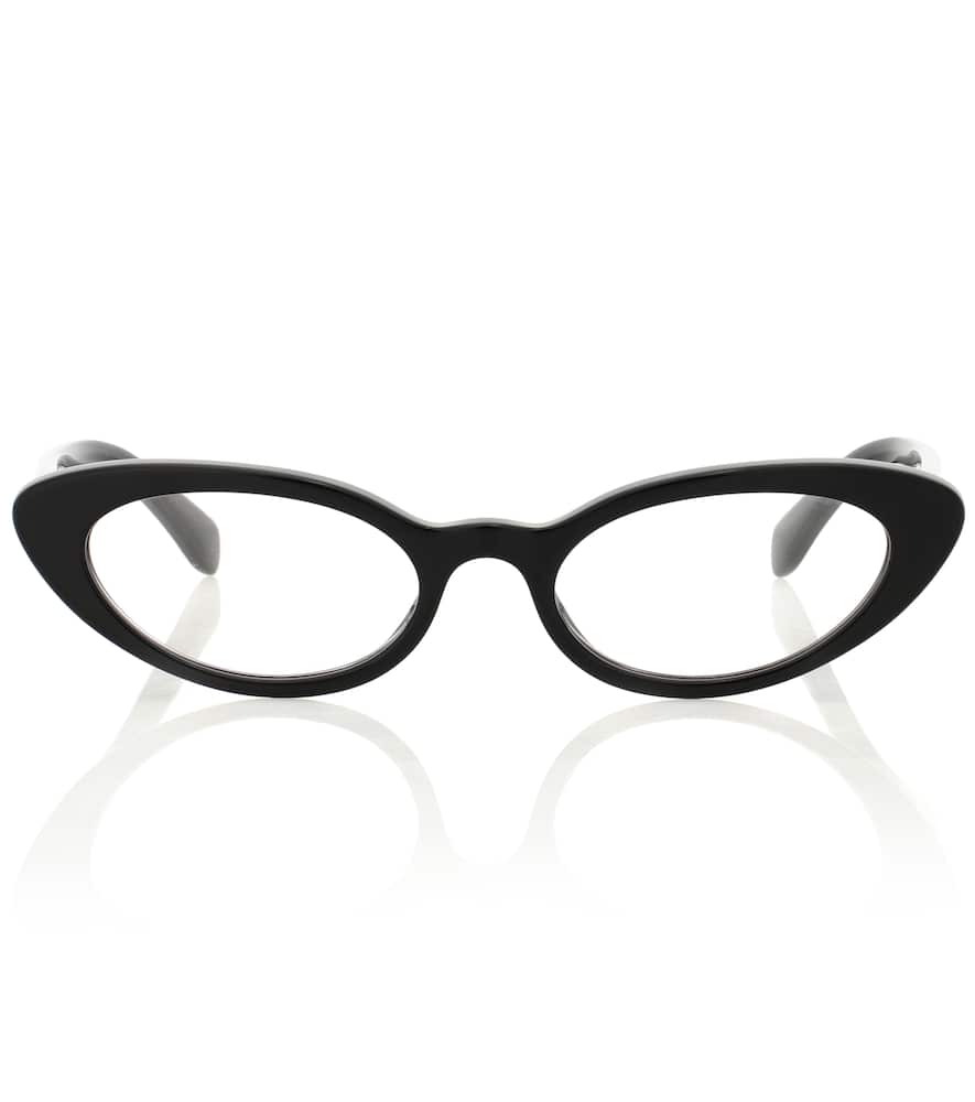 Miu Miu Cat Eye Glasses In Black Modesens Shop our collection of miu miu glasses from fashion eyewear online opticians. modesens