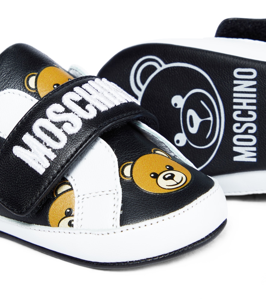  Moschino Kids Moschino Kids Baby Sneakers Aus Leder 