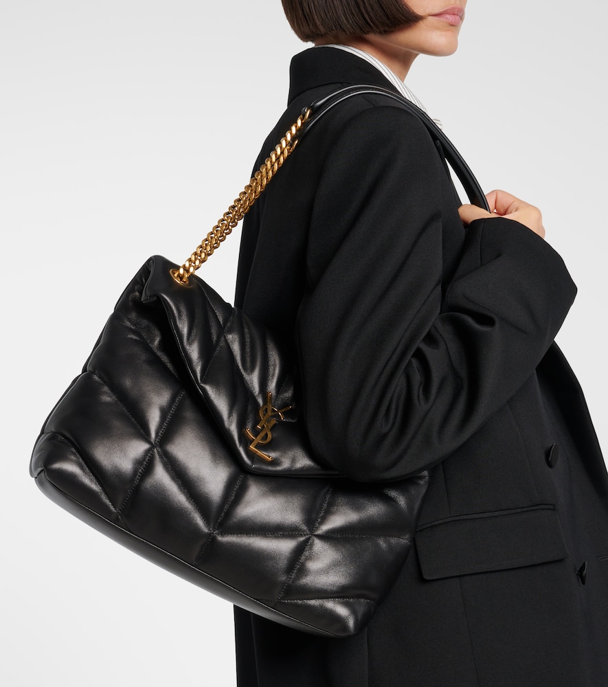 Saint Laurent Puffer Medium leather shoulder bag