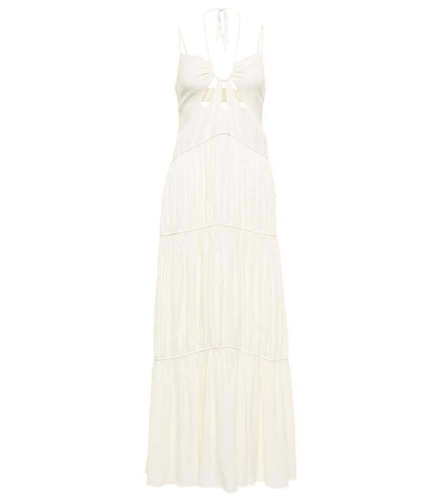 Simkhai Lina cutout halterneck maxi dress