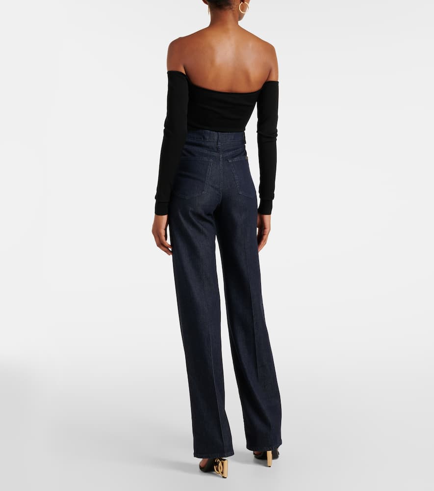 Dolce & Gabbana Mid-rise Flared Jeans In Blue