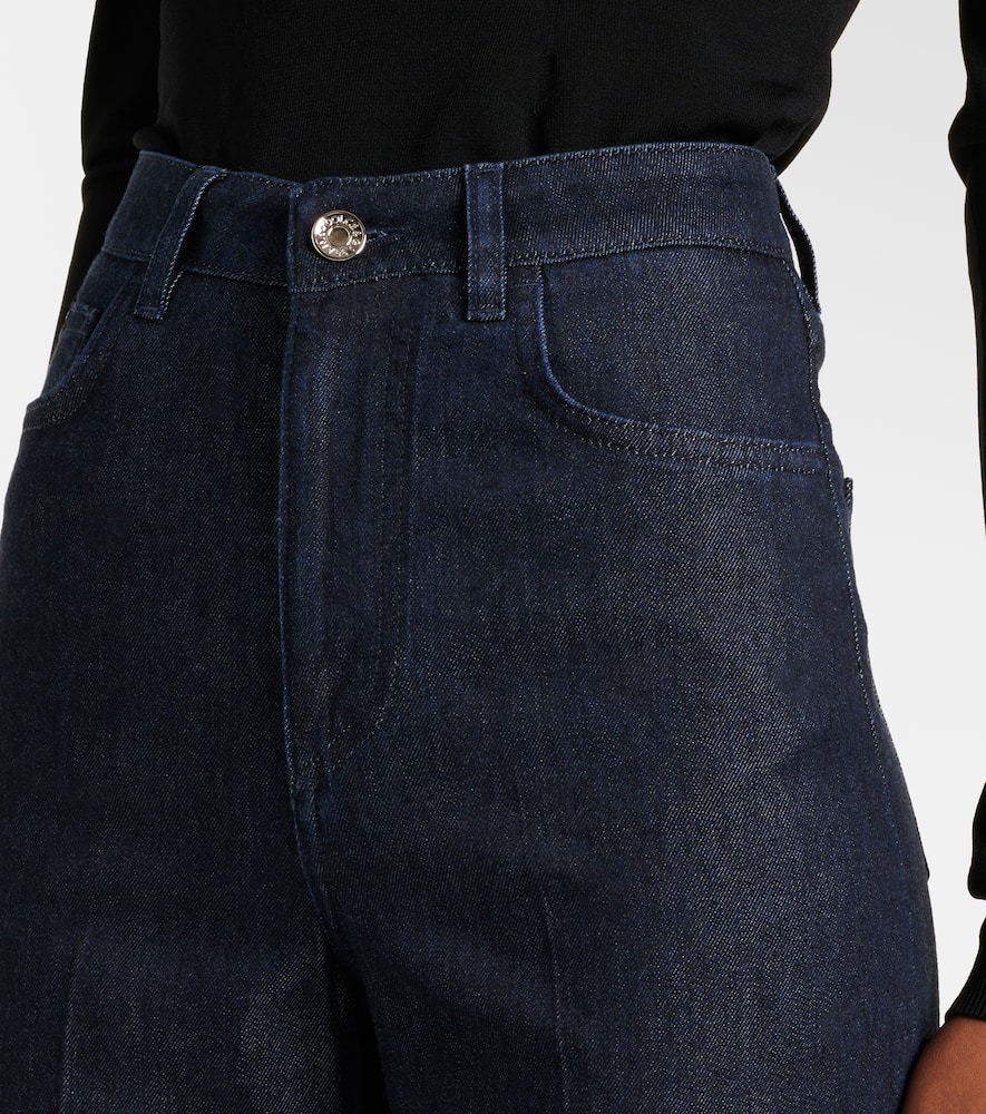 Dolce & Gabbana Mid-rise Flared Jeans In Blue