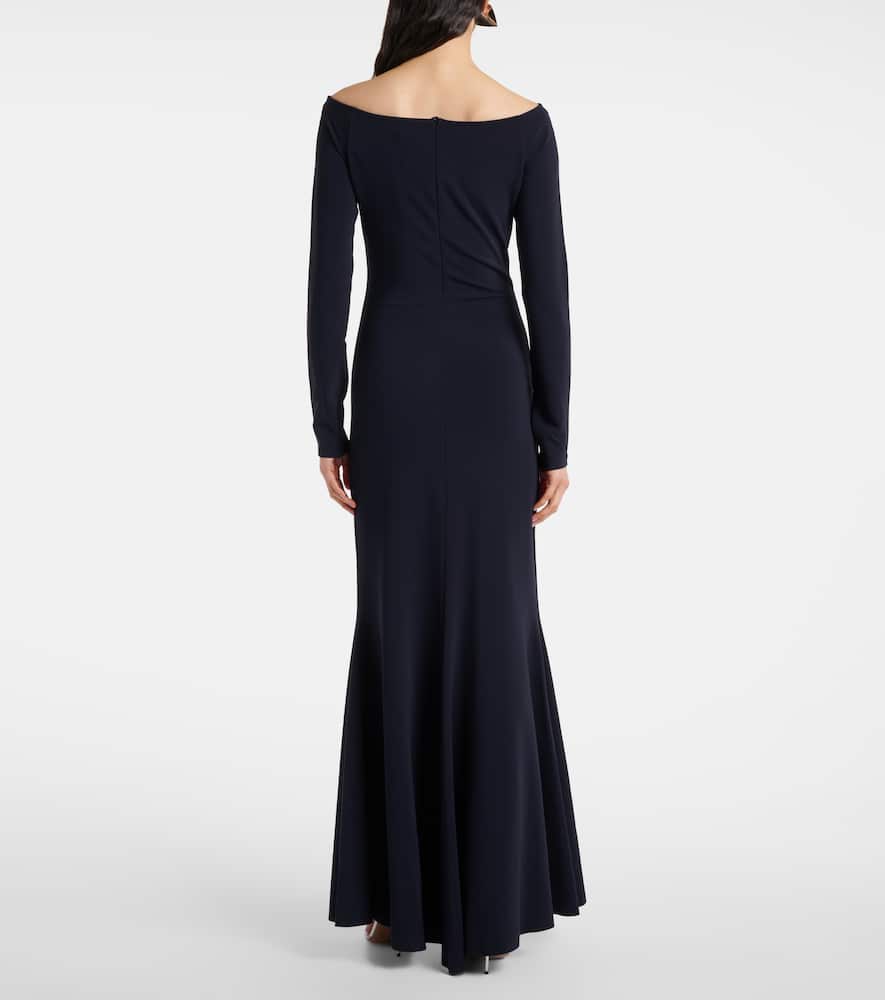 Dorothee Schumacher Soft Shape Maxi Dress In Blue