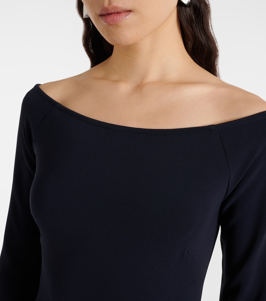 Dorothee Schumacher Soft Shape Maxi Dress In Blue