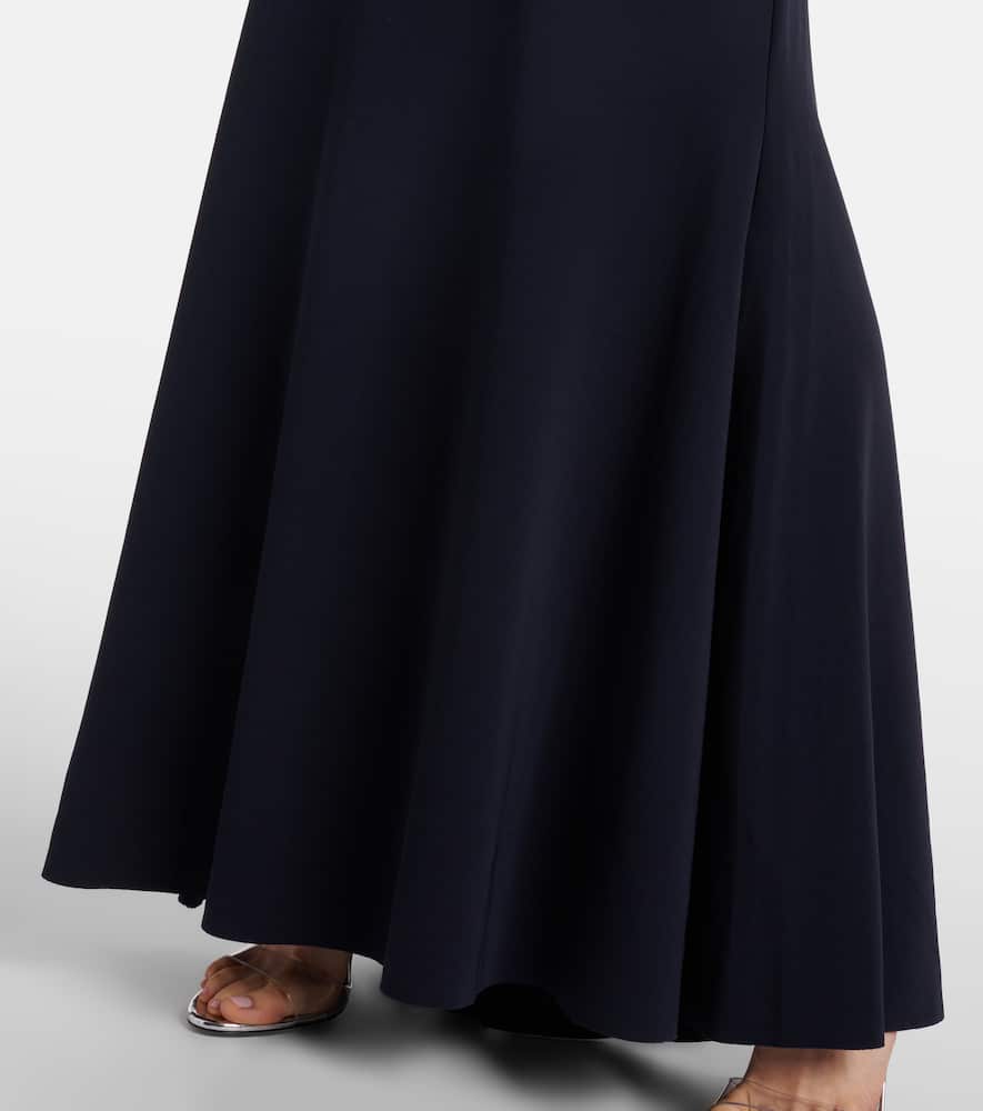 Dorothee Schumacher Soft Shape Maxi Dress In Blue