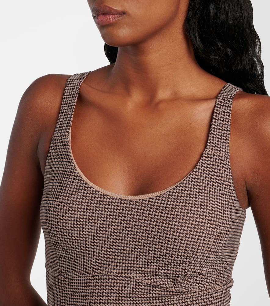 The Upside Bohemia Amelia Houndstooth Tank Top In Multicoloured