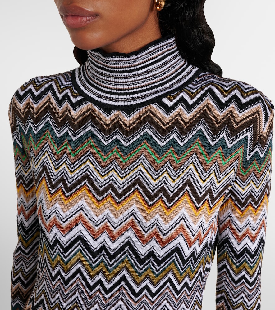  Missoni Missoni Midikleid Aus Häkelstrick 