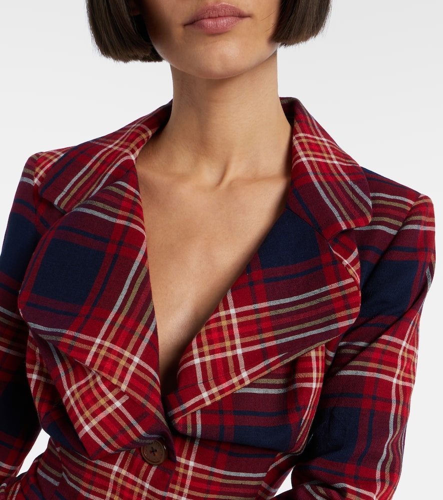 Vivienne Westwood Tartan Blazer In Multi