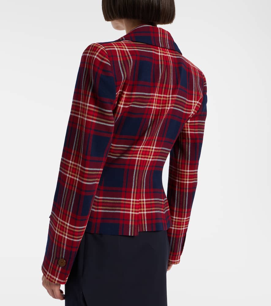 Vivienne Westwood Tartan Blazer In Multi
