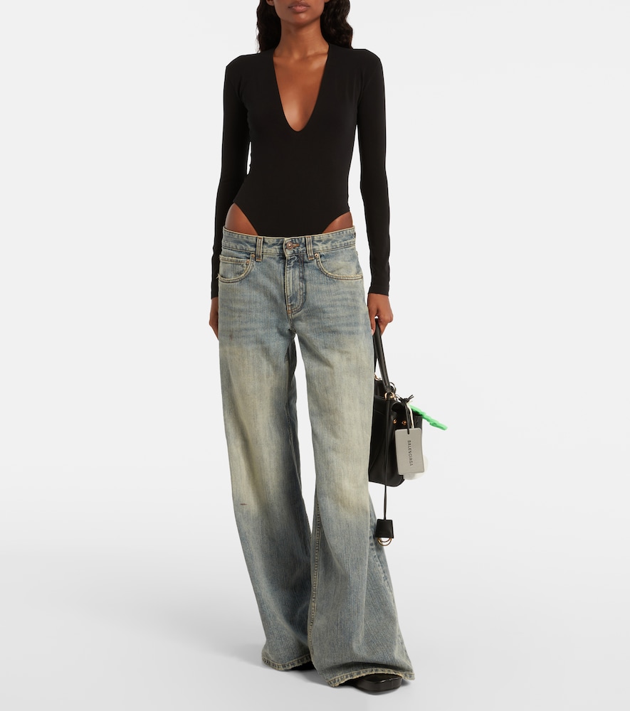 Balenciaga V-neck bodysuit
