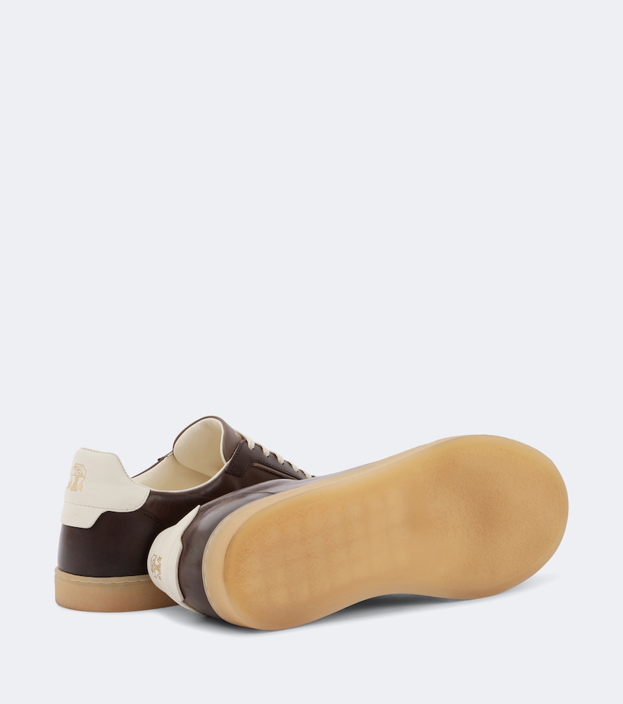  Brunello Cucinelli Brunello Cucinelli Leather Sneakers 
