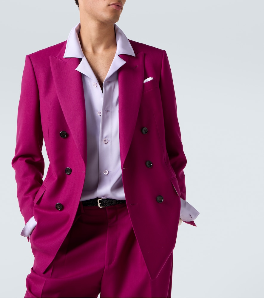  Tom Ford Tom Ford Anzugjacke Aus Woll-twill 