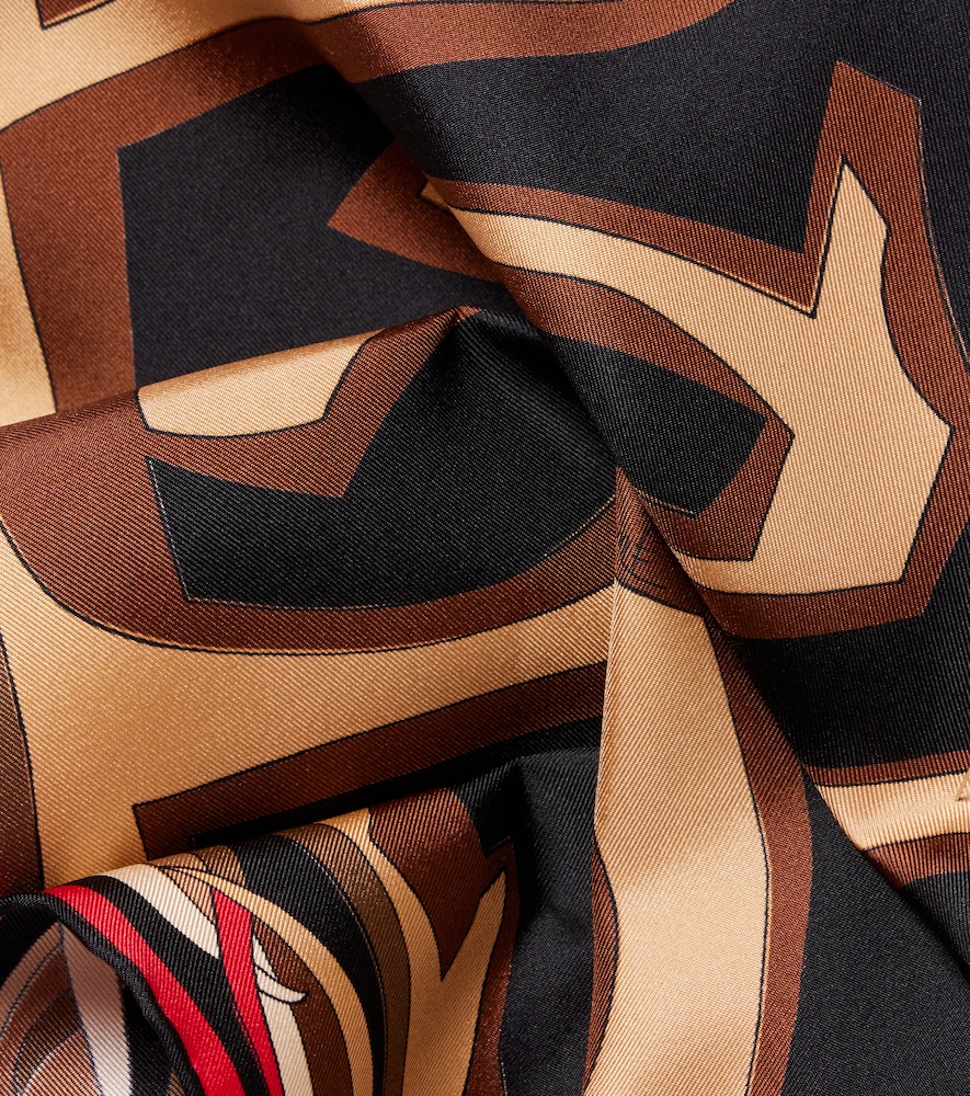  Pucci Pucci Tuch Labirinto Aus Seiden-twill 