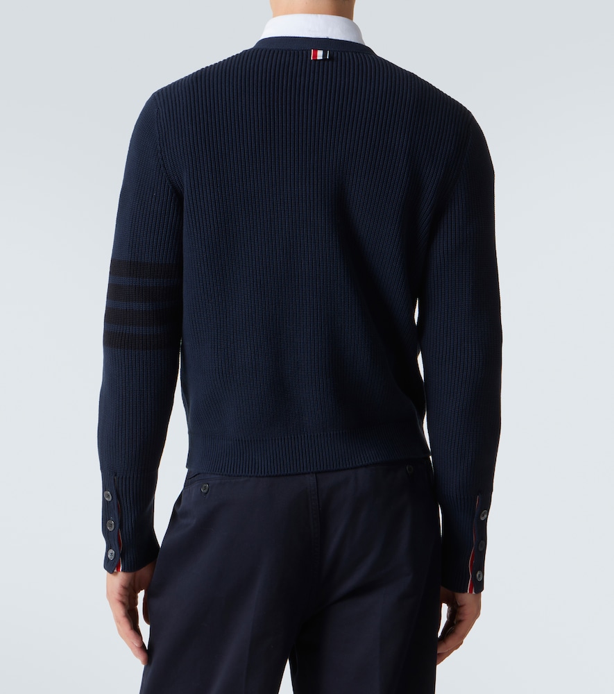  Thom Browne Thom Browne 4-bar Cotton Cardigan 