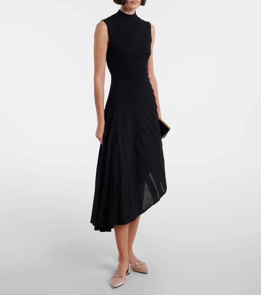 Jimmy Choo Love Mesh And Satin Ballet Flats In Pink