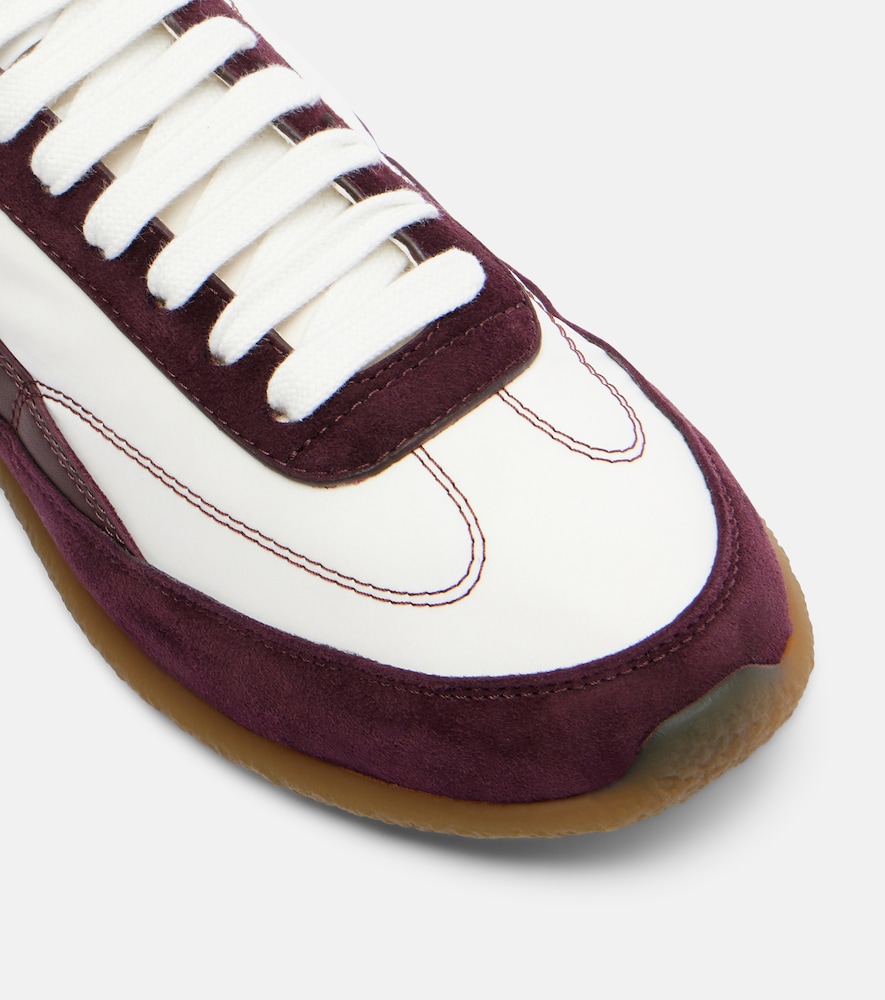  Mcqueen Mcqueen Sneakers Ec1 Aus Leder Und Veloursleder 