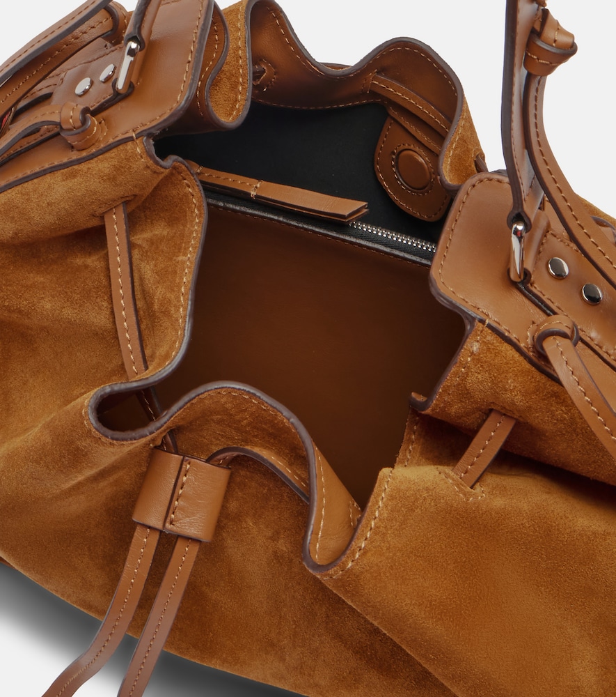  Isabel Marant Isabel Marant Schultertasche Bolton Medium Aus Veloursleder 