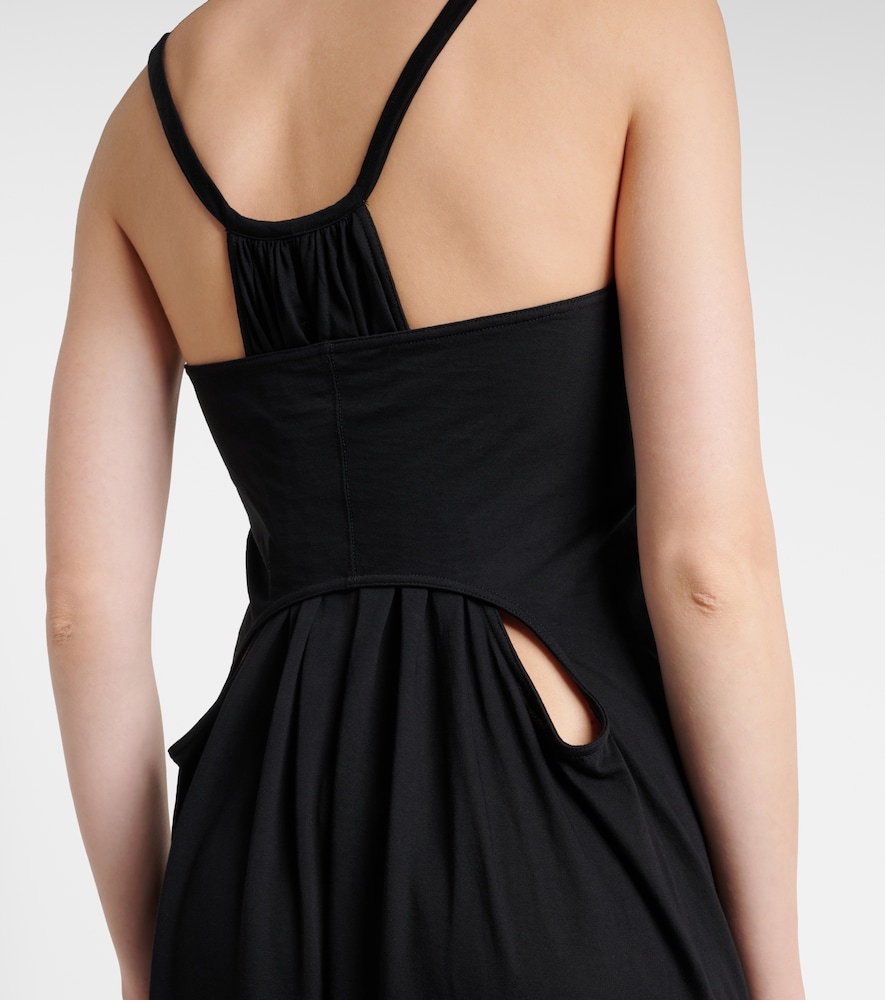  Rick Owens Rick Owens Maxikleid Temple Aus Baumwoll-jersey 
