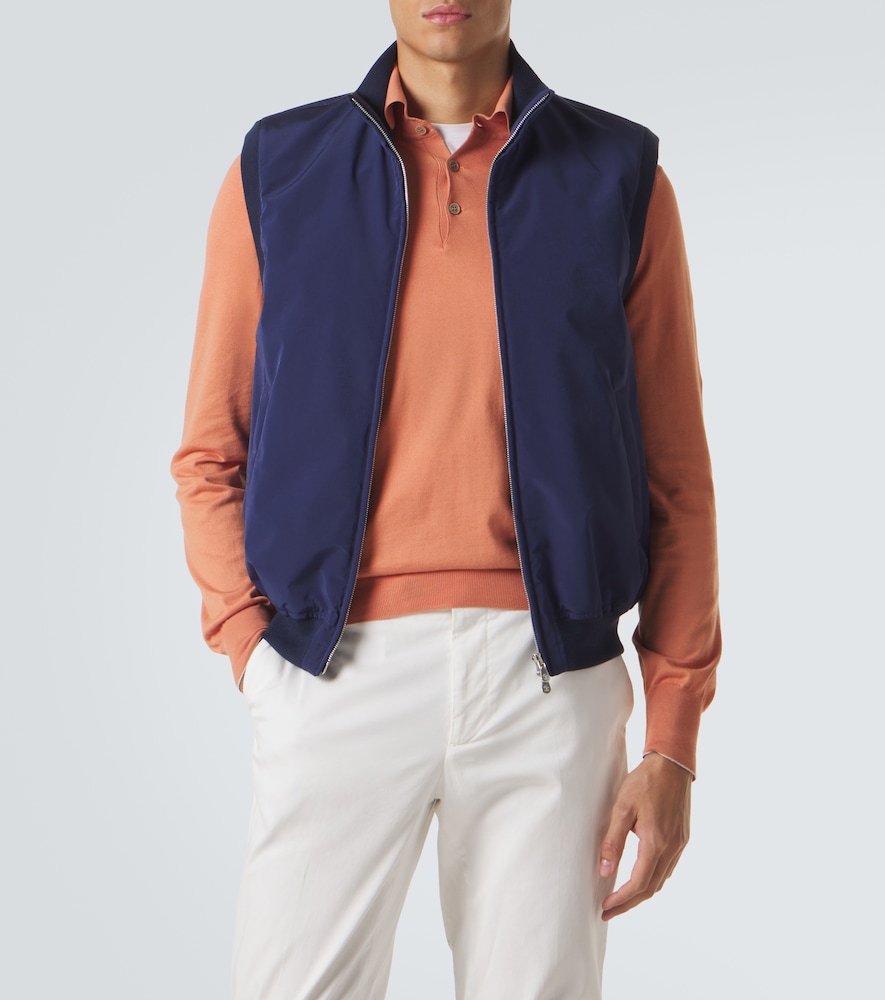  Brunello Cucinelli Brunello Cucinelli Wattierte Weste Aus Tech-material 