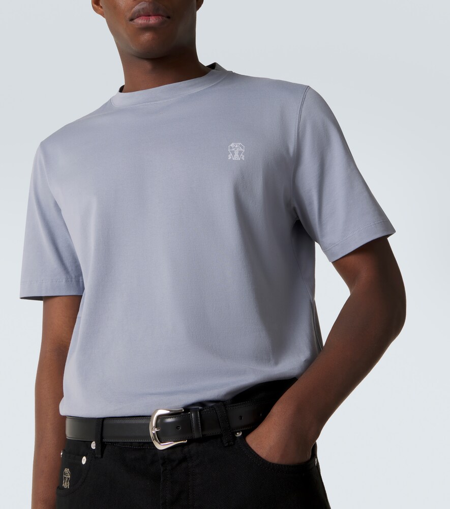  Brunello Cucinelli Brunello Cucinelli T-shirt Aus Baumwoll-jersey 