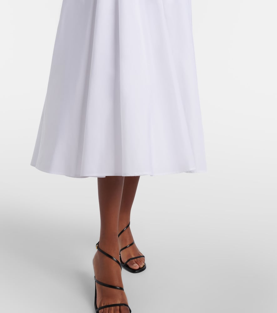  Patou Patou Gathered Midi Dress 