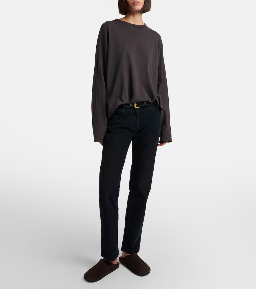 The Row Booker cotton corduroy pants
