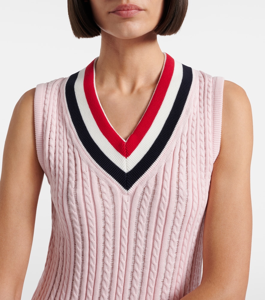  Thom Browne Thom Browne Minikleid Aus Baumwolle 