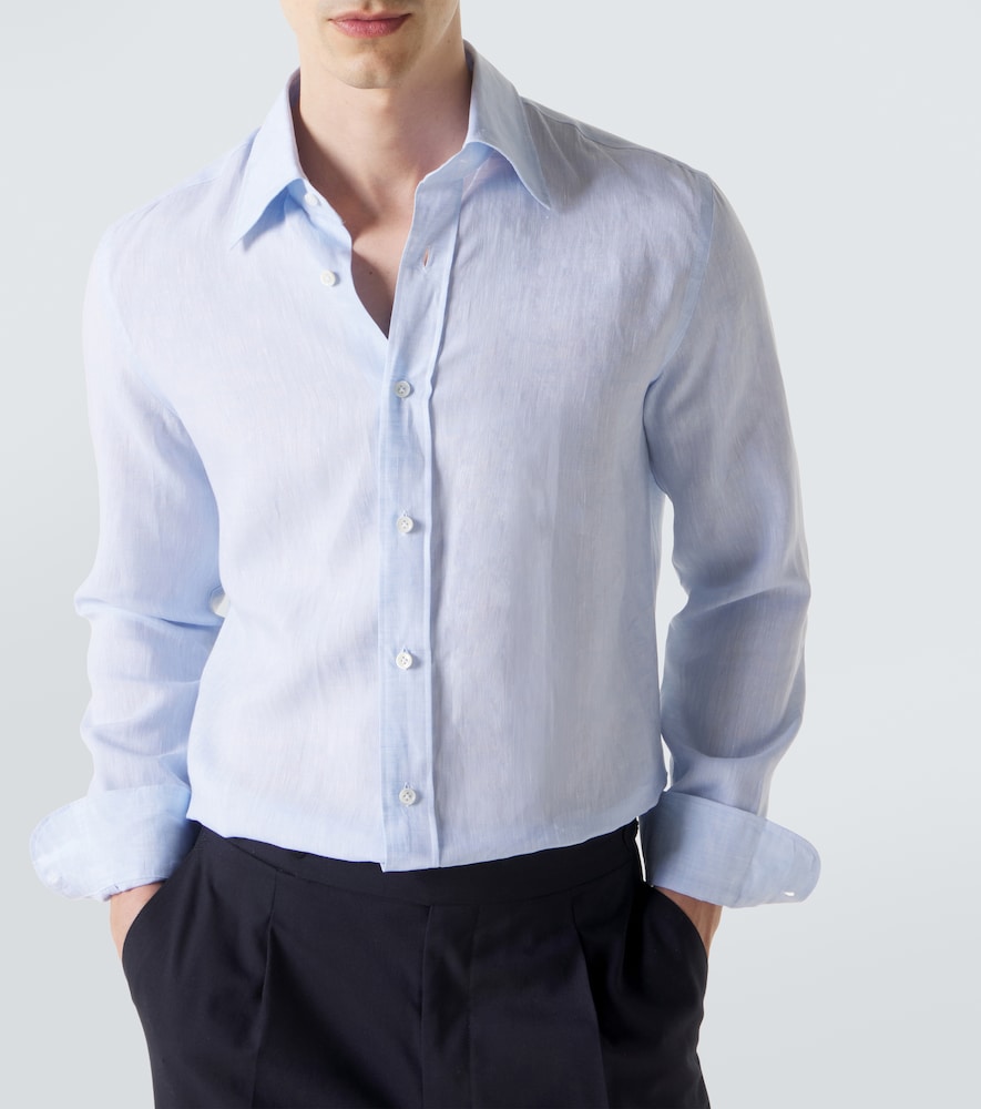  Thom Sweeney Thom Sweeney Linen Shirt 