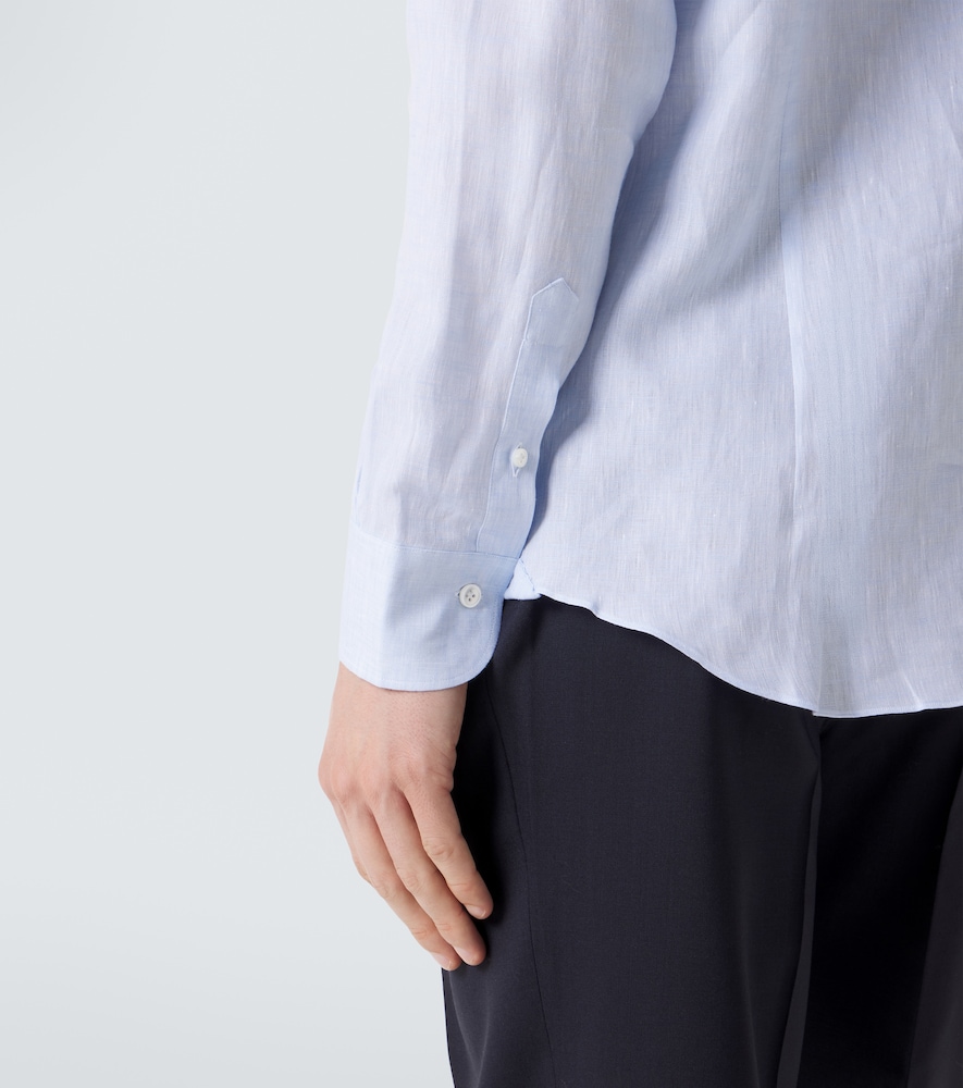  Thom Sweeney Thom Sweeney Linen Shirt 