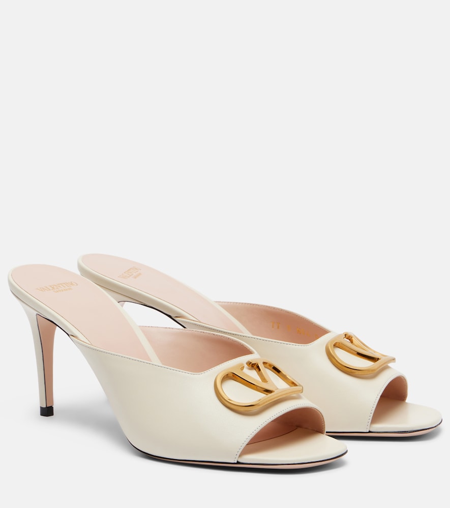 Valentino Garavani VLogo leather mules