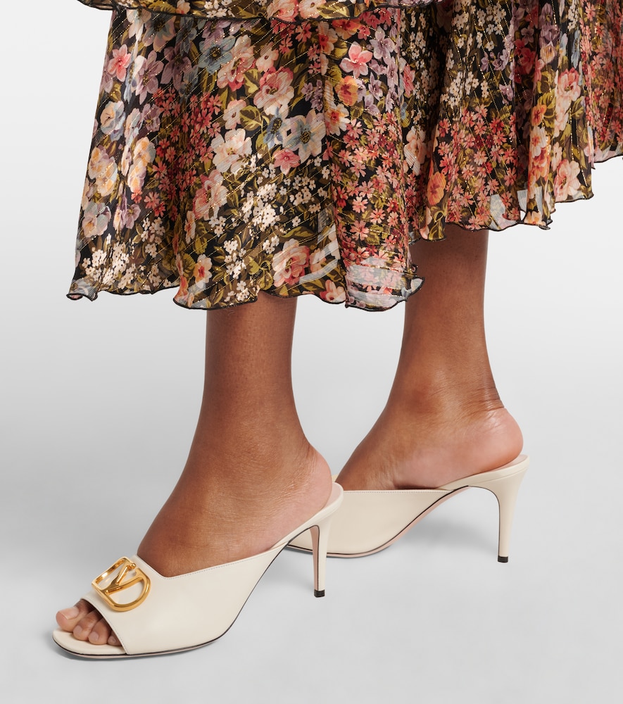 Valentino Garavani VLogo leather mules