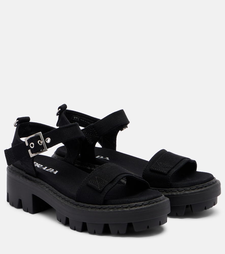 Prada Canvas sandals