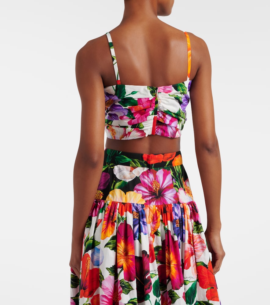  Dolce&gabbana Dolce&gabbana Bralette Aus Baumwolle 
