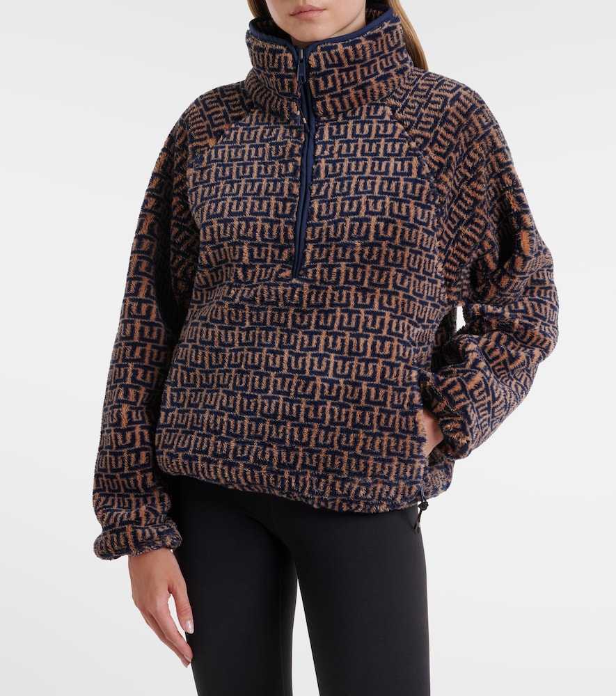  The Upside The Upside Castilla Harlow Fleece Half-zip Sweatshirt 